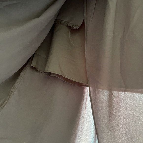 Open front high/low skirt - Picture 3 of 5